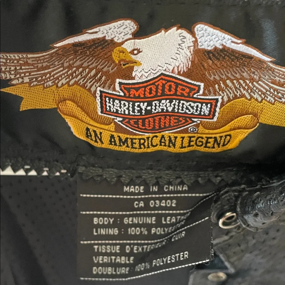 Harley-Davidson Black Leather Jacket